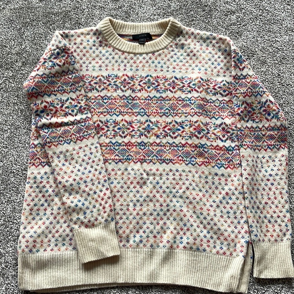 Wool pullover sweater. Colors go with everything  Warm and cozy for winter days